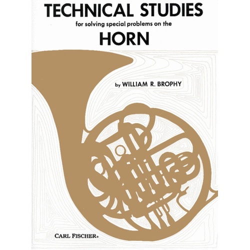 Technical Studies French Horn Book
