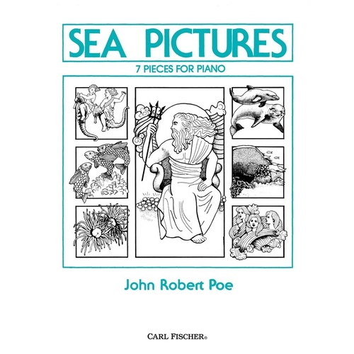 Poe - Sea Pictures 7 Pieces For Piano (Softcover Book)