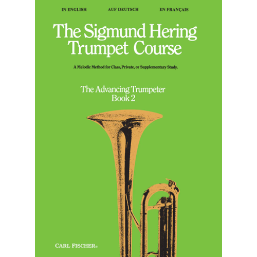 Hering The Advancing Trumpeter Book 2 - Trumpet Sheet Music and Method Book