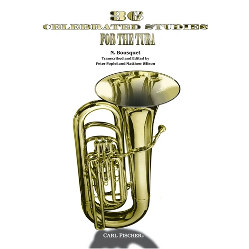 36 Celebrated Studies for Tuba by Bousquet - Carl Fischer O5388