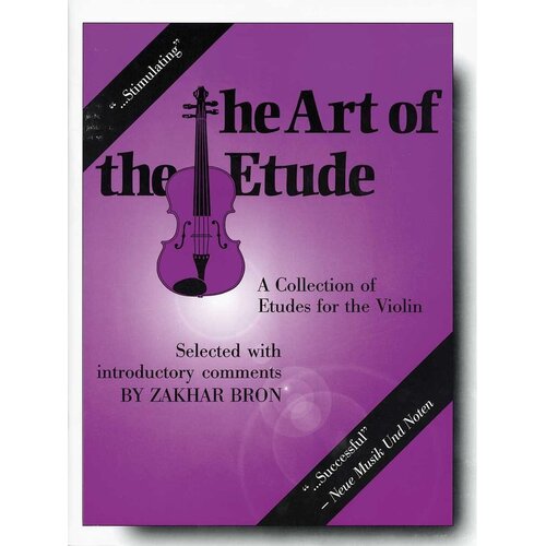 The Art Of The Etude For Violin (Softcover Book)