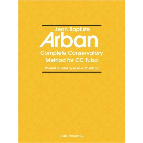 Arban Complete Conservatory Method For Tuba Book
