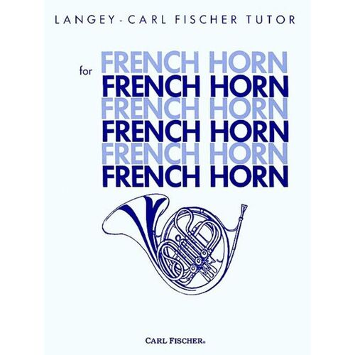 Tutor For French Horn Book