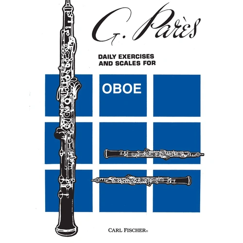 Daily Exercises and Scales for Oboe by Pares Gabriel - Fischer O782