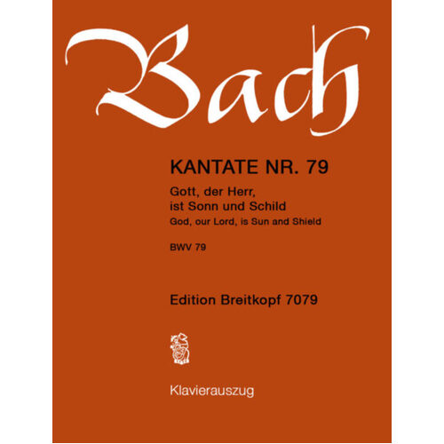 Bach - Cantata No 79 Organ Part Part (Organ)