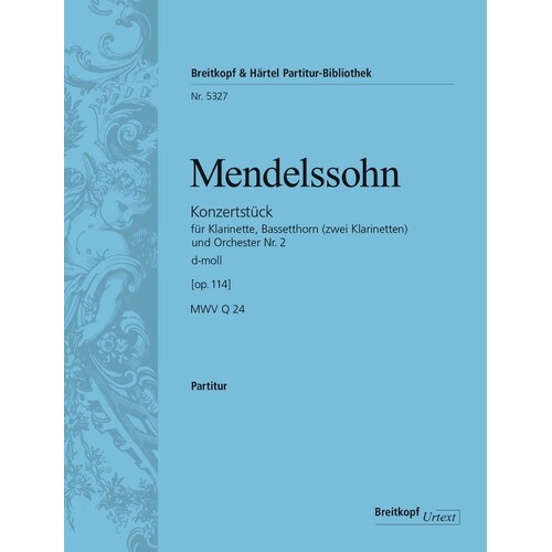 Mendelssohn - Concert Piece No 2 Violin 2 Part (Part) Book