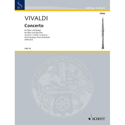Concerto A Min Op 39 No 2 P 42 Ob/Piano Book