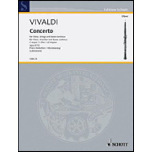 Concerto C Op 8 No 12 Rv 449 Ob/Piano Book