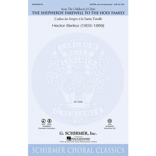 Shepherds Farewell To The Holy Family SATB Book