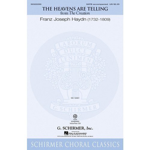 Heavens Are Telling SATB Book