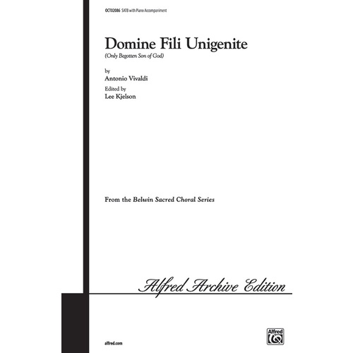 Fili Unigenite Only Forgotten Son Of God SATB