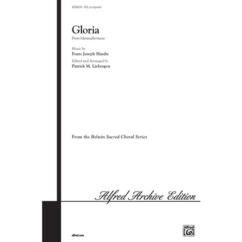Gloria SATB Arr Liebergen