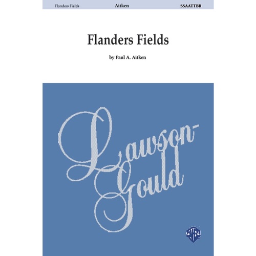 Flanders Fields SSAATTBB