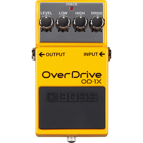 Boss OD1X Special Edition Super Overdrive Effect Pedal