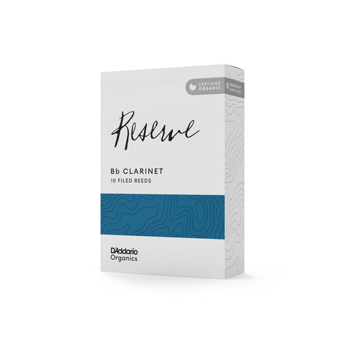 D'Addario Organic Reserve Bb Clarinet Reed 3.5+ Q/P10