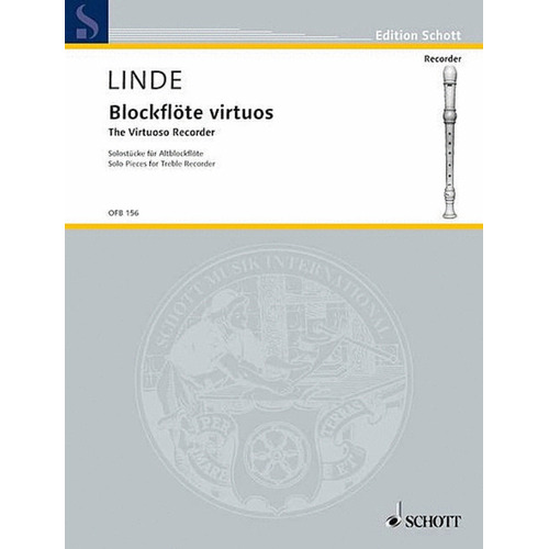 Blockflote Virtuos Tre Solo Book