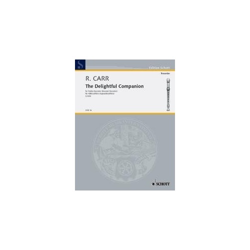 Delightful Companion Recorder by Schott Music - 10 Pages