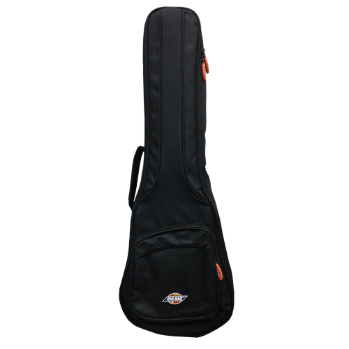 OGB EA13 Baritone Ukulele Bag with Foam Padding and Accessory Pocket, Black