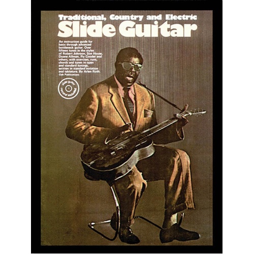 Slide Guitar TAB Trad/Cont. Book/CD
