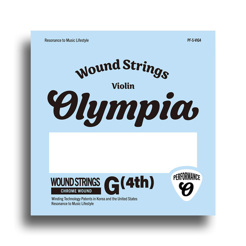 Olympia Performance Series G-4TH Single Violin String for 4/4 Violins