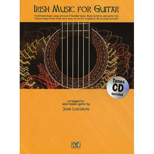 Irish Music For Guitar TAB Book/CD Book