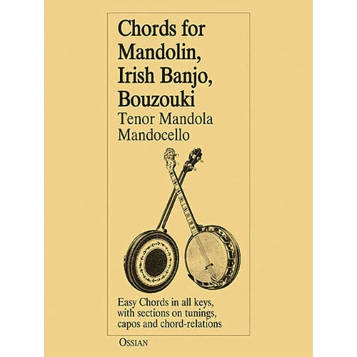 Chords For Mandolinirish Banjoandbouzouki Book
