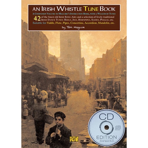 Irish Whistle Tunebook Bookcd
