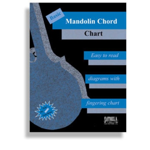 Basic Mandolin Chord Chart Book