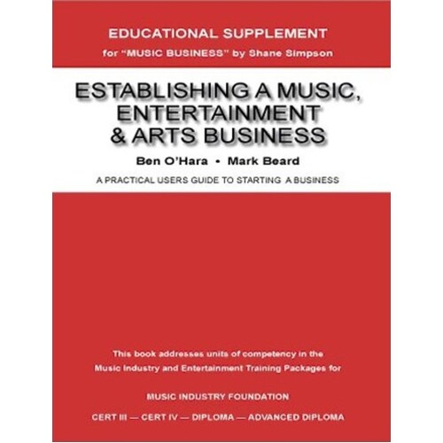 Music Business Est. A Small Music Business Book