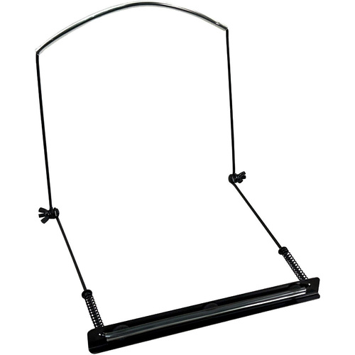 Opus Adjustable 10-Hole Harmonica Holder - Black