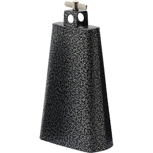 Opus Percussion 6.5" Cowbell with Mount Black Nickel Finish