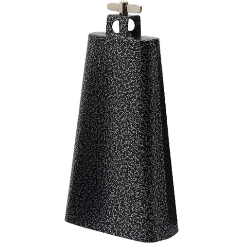 Opus Percussion 7.5" Cowbell with Mount Black Nickel Finish