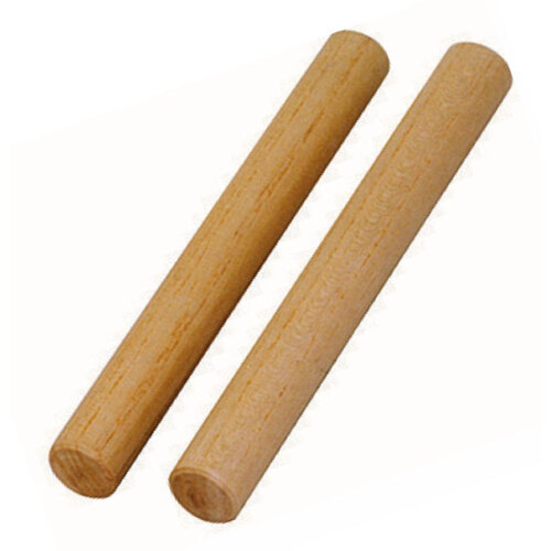 Opus Percussion Pilewood Claves - 20cm Length x 2.3cm Diameter (1 Pair)