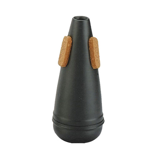 Opus Aluminium Straight Trumpet Mute - Lightweight, Black