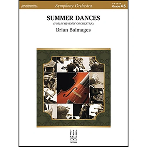 Summer Dances FO4.5 SC/PTS by Brian Balmages - FJH Music Company, 1 Page