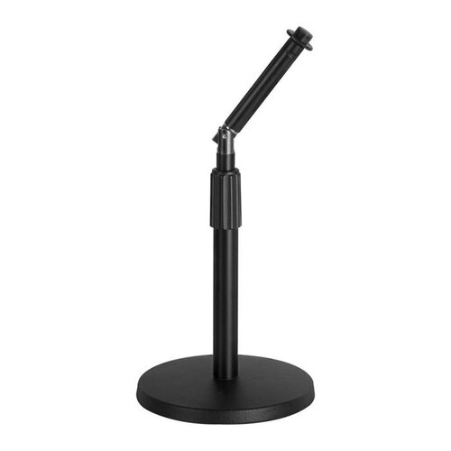 On Stage Adjustable Desktop Rocker-Lug Microphone Stand with Height Adjustment and Tilt