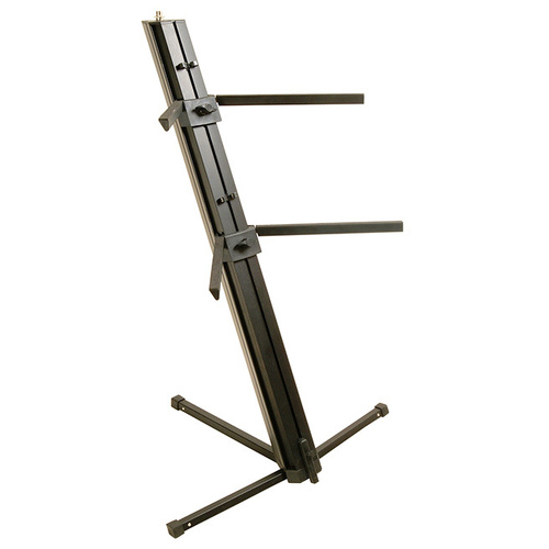 On Stage Quantum Core 2-Tier Keyboard Stand with Cable Management and Adjustable Height