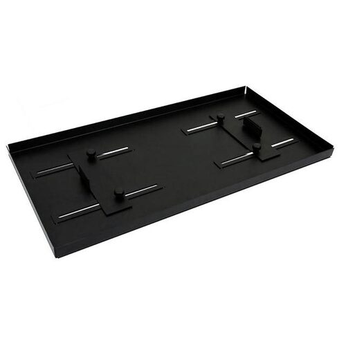 On Stage KSA7100 Multi-Use Utility Tray for X-Style Keyboard Stands, 28"x14.5", Adjustable Brackets, 100lbs Capacity