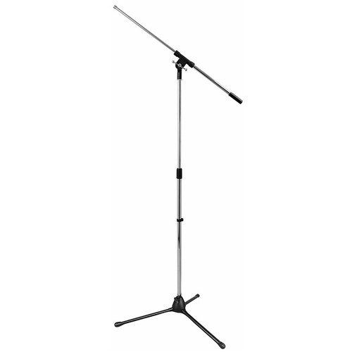 On Stage Boom Mic Stand with 30" Euro Boom and Chrome Shaft