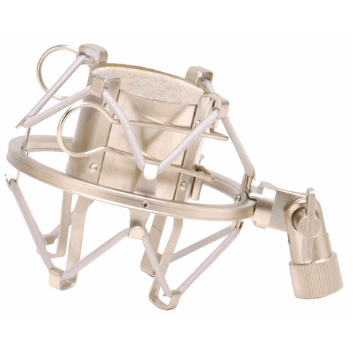 On Stage OSMY410CG Studio Microphone Shock Mount in Champagne