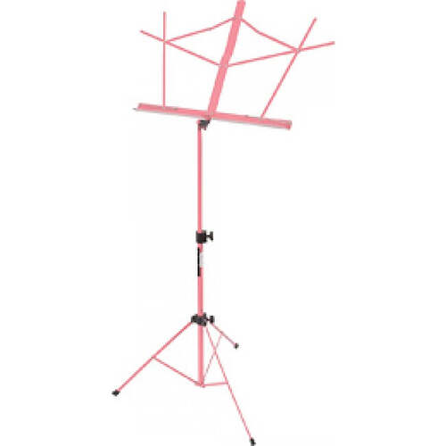 On Stage SM7122PKB Pink Music Stand with Bag