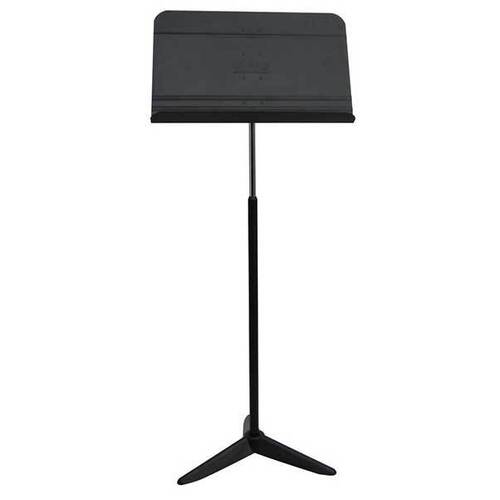 On Stage Orchestral Sheet Music Stand with 12.5" x 20" Bookplate and Adjustable Height