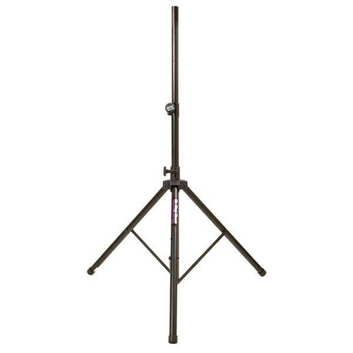 On Stage SS7764B Speaker Stand with Internal Air-Lift Centre Piston, Adjustable Height 47"-74", Max Capacity 50 lbs, Black Finish
