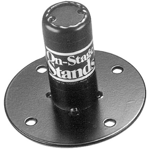 On Stage Speaker Cabinet Insert for 1.5" Stand, All-Steel Construction with Mounting Hardware