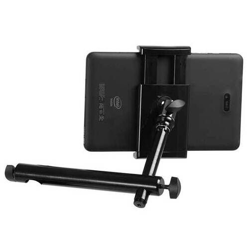 On Stage Grip-On Universal Device Holder with U-Mount Mounting Post and 3 Grip-On Holders