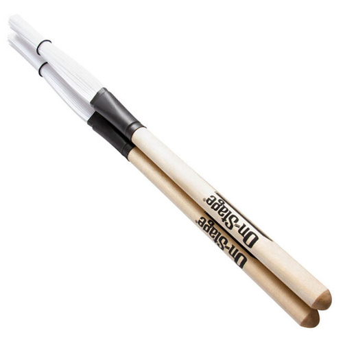 On Stage OSWCB100 Nylon Cajon Brushes with Maple Wood Handles (Pk-2)