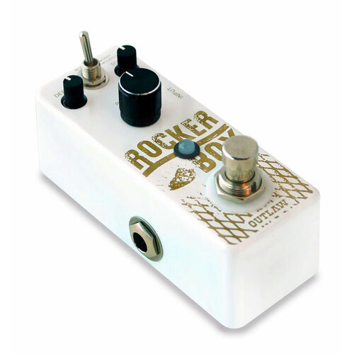 Outlaw Effects Rocker Box Tremolo Pedal with Depth, Rate, Tone Control and Deep/Subtle Toggle Switch