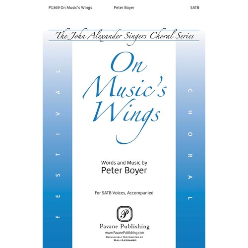 On Musics Wings SATB Book