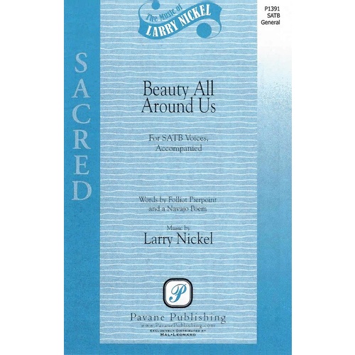 Beauty All Around Us SATB Book