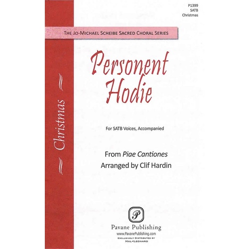 Personent Hodie SATB Book